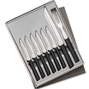 Rada 8 Piece Meat Lover's Set with Carving Set and Steak Knives - 1 of 4