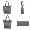 Generic Women's Canvas Shoulder Bags Retro Casual Handbags Work Tote Purses - 4 of 4