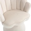 Swivel Barrel Accent Sofa Chair, 360 degree Swivel Round Sofa 300 Lbs Load Bearing Capacity for Living Room Bedroom Office Lounge Arm Chair - 4 of 4