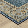 Oriental Weavers Andorra 2430A Blue/ Gold Indoor Area Rug - 3'3" x 5'2" - 2 of 4