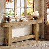 Tribesigns 70.9" Entryway Console Table, Wood Farmhouse Sofa Table Behind Couch, Foyer Stand with Thick Legs for Hallway, Living Room - 2 of 4