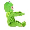 HalloweenCostumes.com 9-12 Months   Disney Kermit Baby Costume | Kid's The Muppets Costumes, Red/Green/Green - 2 of 4