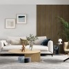 2-Pack 94.5 x 12.6 in. MDF Acoustic Slat Wall Panel for Modern Interior Decor, TV Background, Living Room - 3 of 4