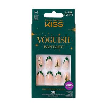 KISS Products Voguish Fantasy Fake Nails - Snowman - 31ct