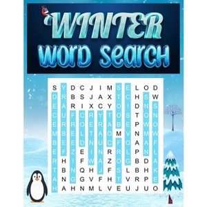 Winter Word Search - Large Print by  Laura Bidden (Paperback) - 1 of 1