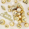 WhizMax  Christmas Balls 65pcs, Christmas Tree Decoration Set, Christmas Ornaments Set for Xmas Tree Holiday Party Garland Decor - 2 of 4