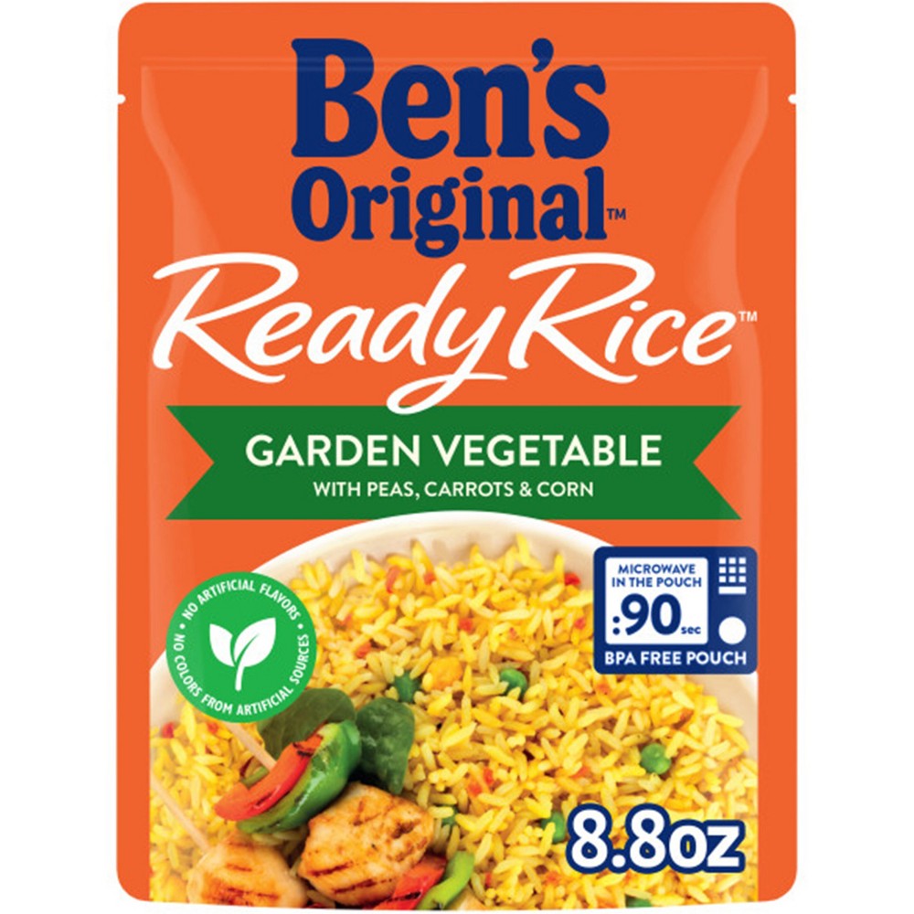 UPC 054800032341 product image for Ben's Original Ready Rice Garden Vegetable Microwavable Pouch - 8.8oz | upcitemdb.com