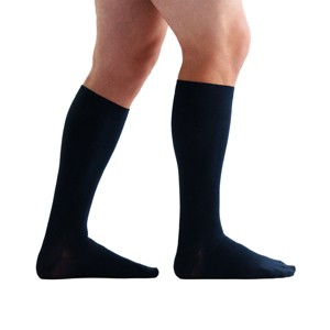 EvoNation Men's Classic Ribbed 8-15 mmHg Compression Socks Knee High - 1 of 4