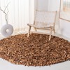 Leather Shag LSG511 Handwoven Rugs - Safavieh - 2 of 3