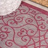 JONATHAN Y Madrid Vintage Filigree Textured Weave Indoor/Outdoor Area Rug - 3 of 4