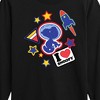 Boys' - Peanuts - Space Snoopy Flair Long Sleeve Graphic T-Shirt - 2 of 4