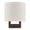 Livex Lighting Hayworth 1 - Light Wall Light in  Bronze - 2 of 4