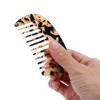 Unique Bargains Anti-Static Pocket Size Wide Tooth for Thick Curly Hair Detangling Comb 1 Pc - 2 of 4