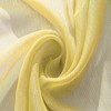 Ramallah Lonnie Grommet Curtain Panel - 54x90", Lemon - 3 of 4