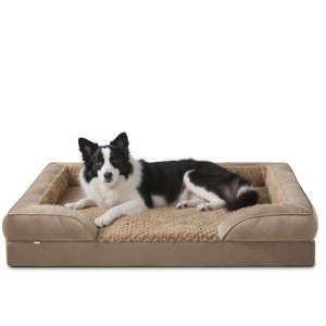 JOEJOY Orthopedic Dog Beds, Washable Dog Sofa with Egg-Crate Foam, Waterproof Lining and Non-Skid Bottom - 1 of 4