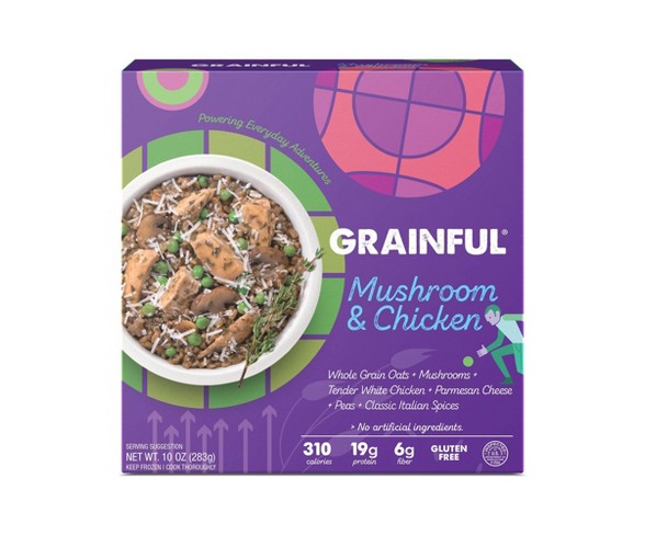 Grainful Frozen Mushroom &#38; Chicken - 10oz