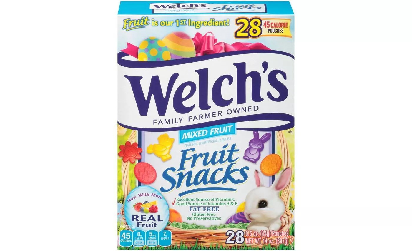 Welch's Easter Shaped Mixed Fruit Snacks - 28ct - image 1 of 3