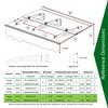 Sapphtopaz Window Awning Door Canopy Exterior 79" x 34" Awnings for Doors Polycarbonate Aluminum Alloy with Valance - 4 of 4