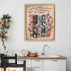 Stupell Industries Bookish Quote with Florals Floating Frame Canvas Art - 3 of 4