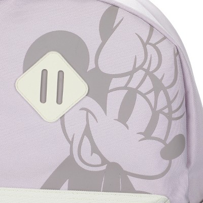 Disney Minnie Mouse Line Art 16.5” Women's Light Pink Backpack — фото 5