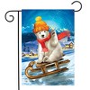 Briarwood Lane Garden Flag 18x12.5 For Outdoor Polar Bear Winter Garden Flag Flag For Winter Garden Flag Flags For Outside - 2 of 4