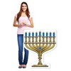 Beistle Menorah Stand-Up, 3' 6" x 35.75", (1/Box) Multicolored - 2 of 4
