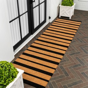 JONATHAN Y Peater Classic Casual Commercial Natural Coir Area Rug - 1 of 4