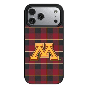 NCAA Big Ten Universities Plaid MagSafe Compatible Cell Phone Case for Apple iPhone 17 Series - 1 of 4