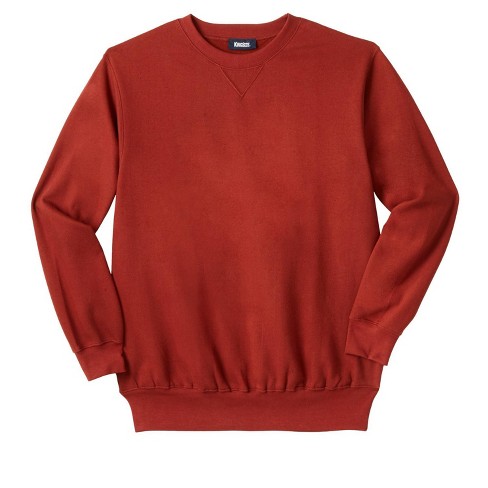 Red crewneck clearance sweatshirt mens