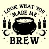 Men's Lost Gods Halloween Look What You Made Me Brew T-Shirt - 2 of 4