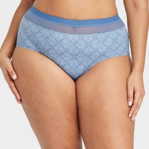 Women's Invisible Edge Briefs Underwear with Mesh - Auden™ - 1 of 3
