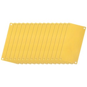 Unique Bargains DIY Laser Printing Office Engraving Aluminium Blank Cards 15 Pcs - 1 of 4