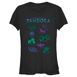Juniors Womens Avatar The World of Pandora T-Shirt - 1 of 4