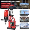 Magnetic Drill Press 1100W 2700lbf/12000N 580RPM Portable With 14Pcs Drill Bits - 2 of 4