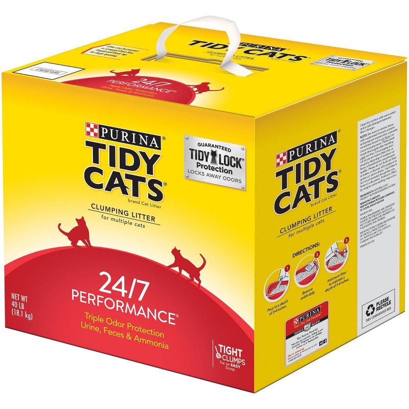 Purina Tidy Cats 24/7 Performance Clumping Cat Litter for Multiple Cats, 6 of 8