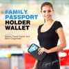 Generic Passport Holder Family RFID Travel Document Organizer for Women Waterproof Passport Wallet - 2 of 4