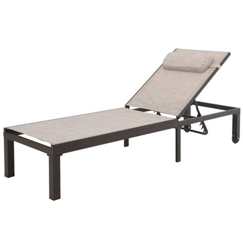 Outdoor Adjustable Chaise Lounge Chair, Chaise Lounge Chairs Outdoor Target