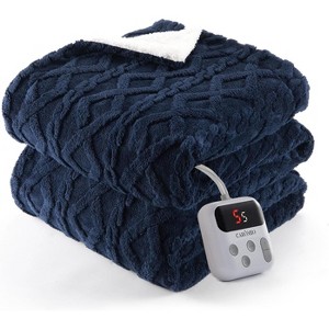 Heated Blanket Electric Blanke Soft with 4 Heating Levels & Auto Off, Overheat Protection, Machine Washable, ETL Certification - 1 of 4
