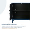NicBex 59.8 Inch 4-Door Lacquered Accent Storage Cabinet with Adjustable Shelves for Living Room,Kitchen,Hallway - 4 of 4