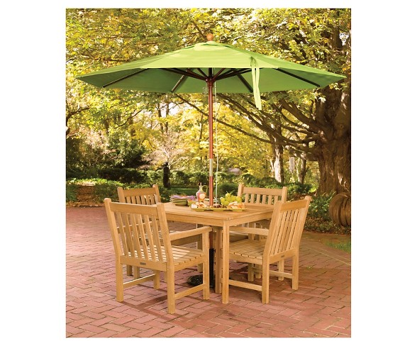 Oxford Garden Square Dining Table 42" - Natural Shorea
