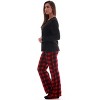 Just Love Womens Ultra-Soft Pajama Pant Set with Matching Socks - 3 Piece Micro Fleece PJ Set - 2 of 4