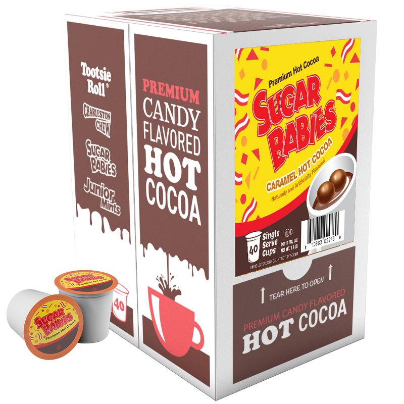 Sugar Babies Hot Cocoa Pods, 2.0 Keurig K-Cup Compatible, 40 Count, 3 of 7