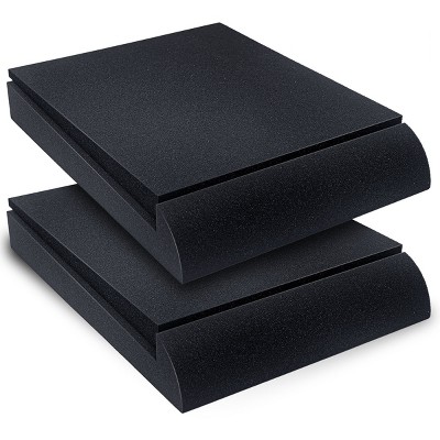 Liquid Stands Studio Monitor Sound Isolation Pads for Speakers 6"-8" High-Density Speaker Foam Pads Speaker Riser - Acoustic Speaker Isolation Pad