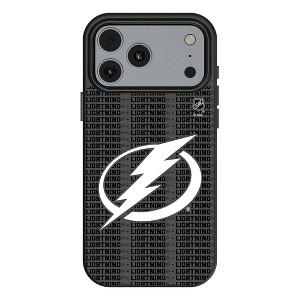 NHL Eastern Conference Teams Text Backdrop MagSafe Compatible Cell Phone Case for Apple iPhone 17 Series - 1 of 4