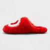 Adult Bullseye Scuff Slippers - Wondershop™ Red - 2 of 4