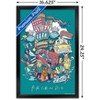 Trends International Friends 30th - Latte Framed Wall Poster Prints - 3 of 4
