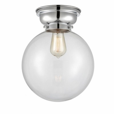 Beacon - 1 Light Flush Mount In Industrial Style-11.15 Inches Tall and 10 Inches Wide