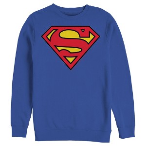 Men's Superman Classic Logo Sweatshirt - 1 of 3