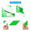 Unique Bargains Adhesive Waterproof Reflective Safety Caution Tapes for Marking Floor - 2 of 4