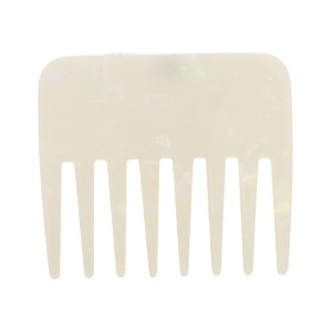 Unique Bargains Portable Marble Wide Tooth Comb 1 Pc - 1 of 4